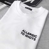 UNISEX Тениска "ALLERGIC TO IDIOTS"