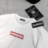 UNISEX Тениска "Permanently unimpressed"