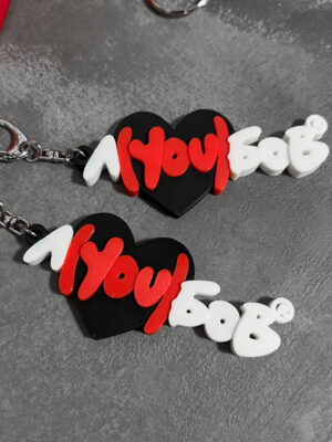 2 ключодържателя Л(YOU)БОВ